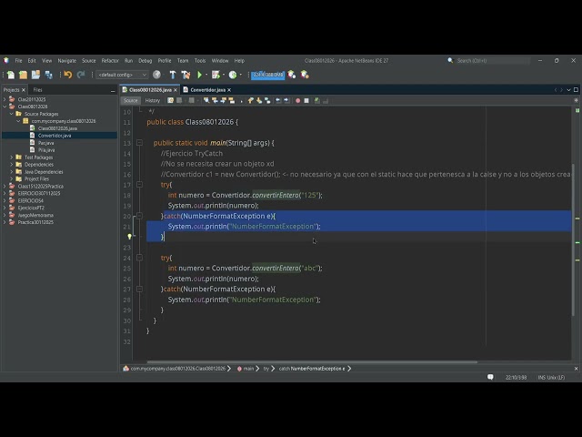 Programacion Try Catch Ejercicio 3