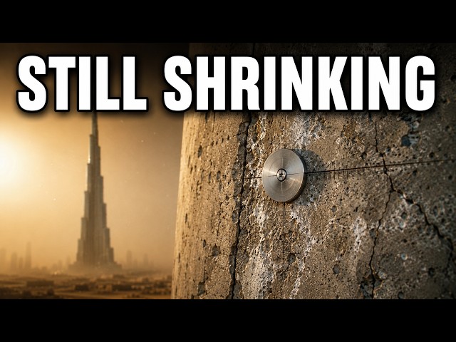 Why Burj Khalifa's Concrete Is Still Shrinking Sixteen Years After Anyone Stopped Pouring It