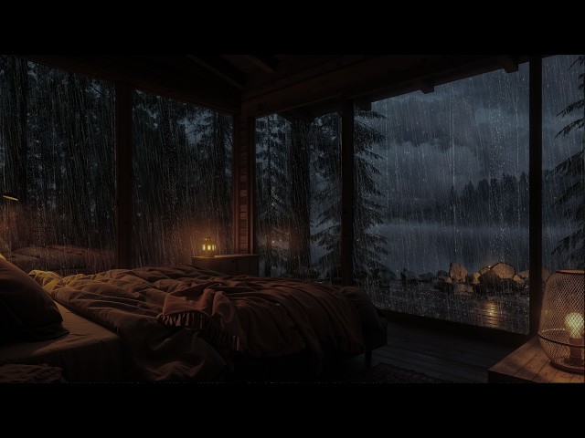 Duerme en 5 Minutos con Sonidos Relajantes de Lluvia | Lluvia para Dormir Toda la Noche