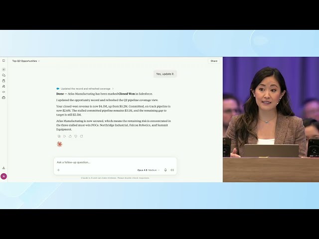 Salesforce + @claude + ChatGPT. The Future of CRM Is Headless.