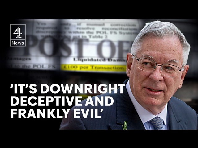 Post Office Scandal: secret Fujitsu contract revealed