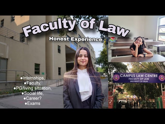 Faculty of Law Delhi University: Honest and unfiltered experience 📚 𓍯𓂃