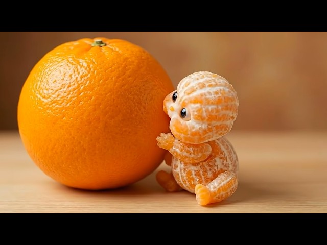 Cute or Creepy? AI Fruit Babies & Big Fruits 🍊👶 | The Ultimate Satisfying ASMR