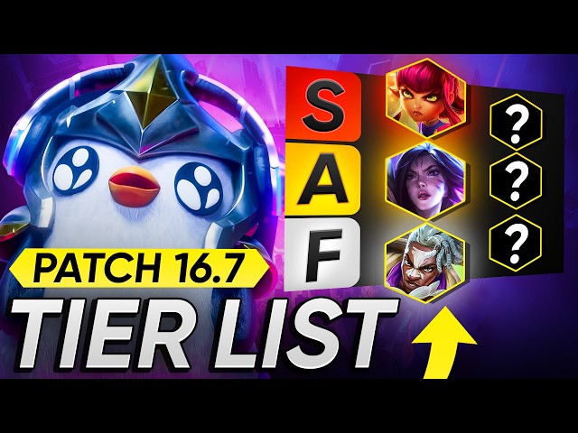 The Only TFT Comps you Need for Patch 16.7 | Teamfight Tactics Guide | Tier List