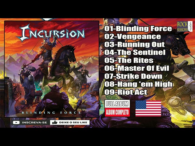 💀 INCURSION - BLINDING FORCE  ( Full Album )  (HQ)