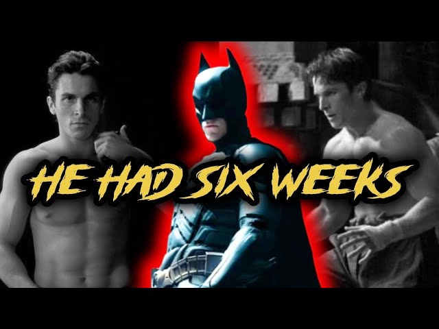 How Christian Bale Fixed His Batman Physique
