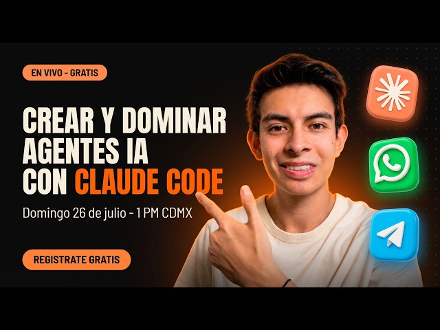 Aprende a Crear Agentes IA Mejor que el 99% | MASTERCLASC CLAUDE CODE