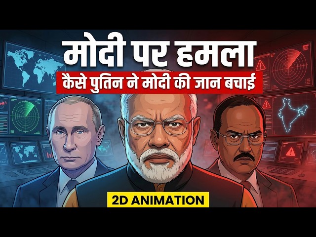 Attack on Modi: How Putin Saved His Life | 2D Animation
