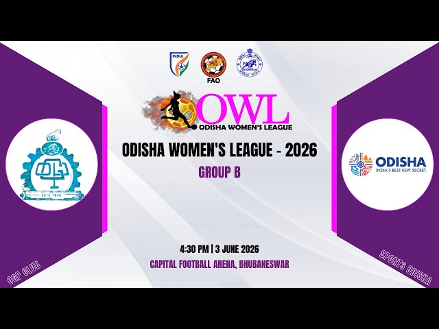 OGP CLUB vs SPORTS ODISHA | Odisha Women’s League 2026 LIVE | FAO TV & SportsKPI