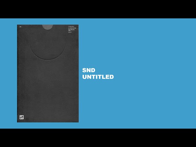 snd // untitled [full album]
