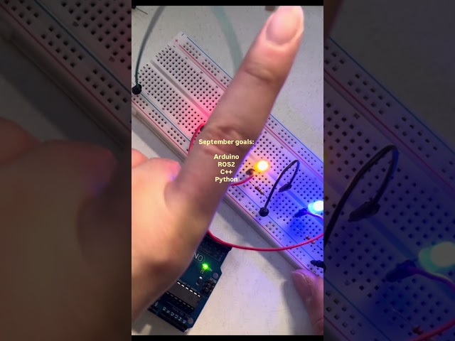 I will master arduino, ROS2, C++, Python for my Physical AI startup