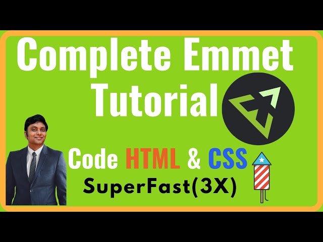 Emmet Tutorial - Faster HTML and CSS Workflow Toolkit