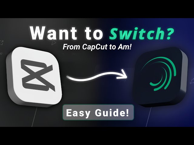 How to Switch From CapCut to Alight Motion! (EASY Guide)