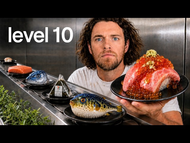 I Ate Every Level of Sushi in Japan