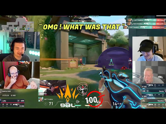 30 Minutes of Streamers Reacts to 100T vs BBL INSANE Moments in Esports World Cup 2026