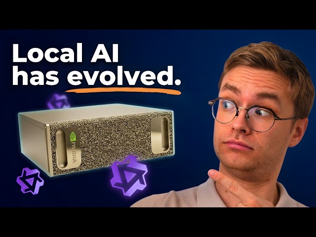 Local AI Without A Giant GPU (NVIDIA DGX Spark)