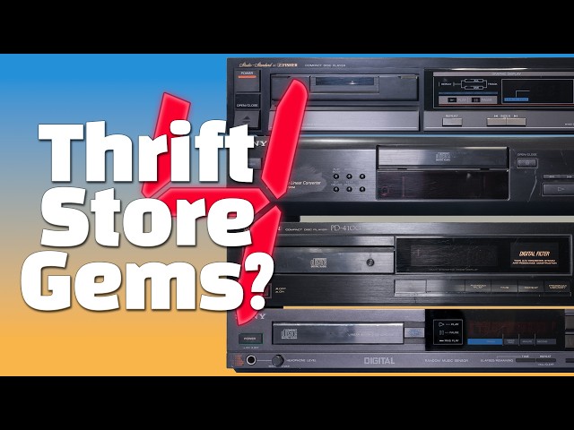 Can I rescue four more thrifted CD players?
