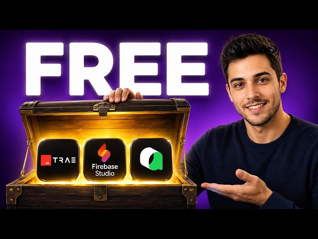 Here Are Best 3 FREE No-Code AI Tools to Build Apps With NO LIMIT! - 2026 Vibe Coding
