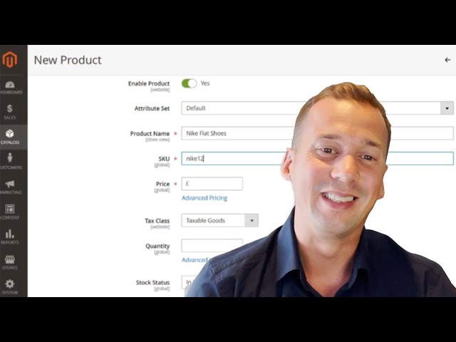 How to add products on Magento
