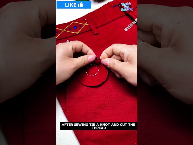 Got a Hole in Your Clothes? Fix It With This Simple Stitch. #fashiontips #sewingtips #styletips