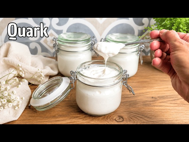 Homemade Quark Cheese 💰 Only 2 Ingredients – Fresh, Creamy & Budget-Friendly! #321