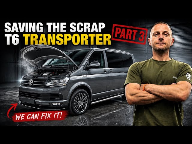 ¿Repararán £1500 en repuestos esta chatarra de T6 Transporter?