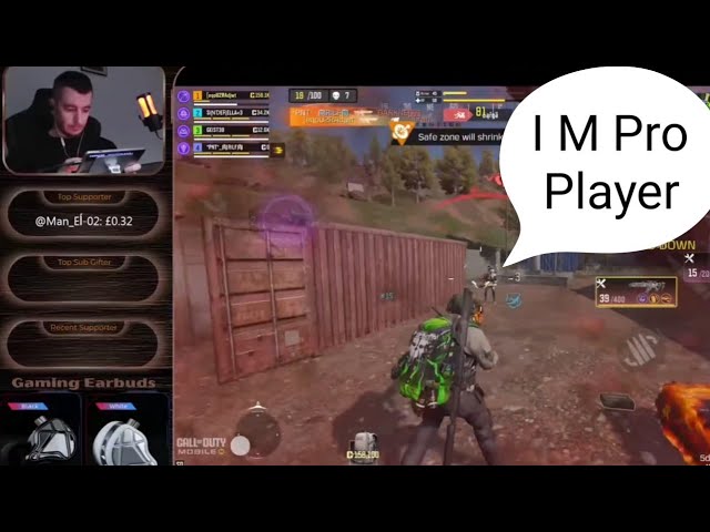 CoD Narco Meets With Funny Random Player In Battle Royal | CODM