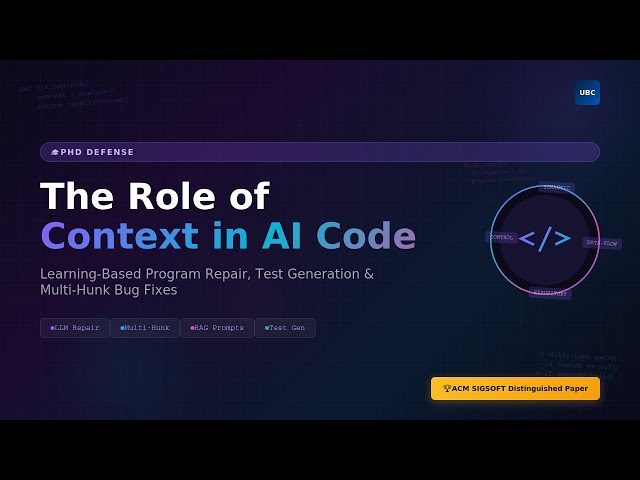 Role of Context in Learning-Based Source Code Tasks - V2