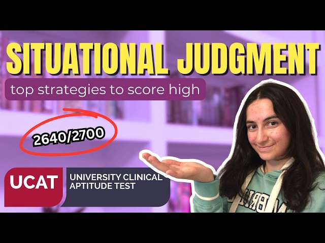 Ultimate UCAT SJT Guide | How to Score 99th Percentile