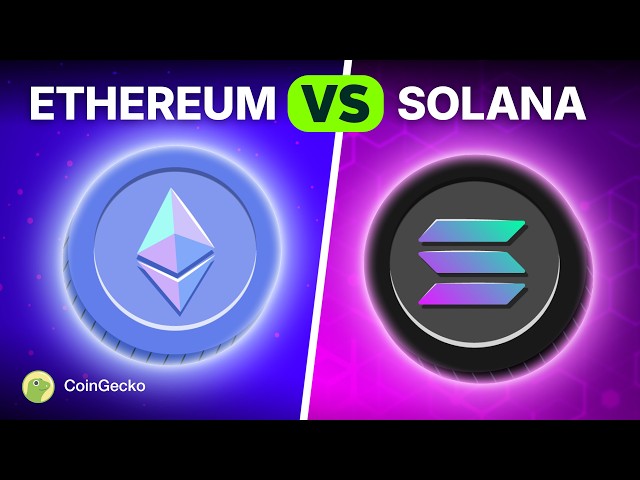 Ethereum VS Solana for Beginners (Differences Explained in 3 mins)