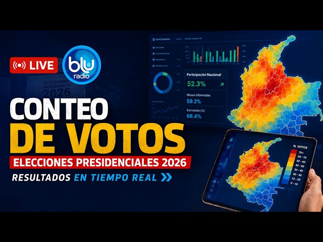 National Registry Vote Count | Colombian Presidential Elections 2026
