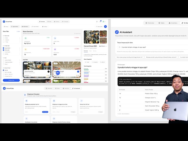 AI-Powered Supermarket Management: Laravel 13 AI SDK Class Project - BuildWithAngga
