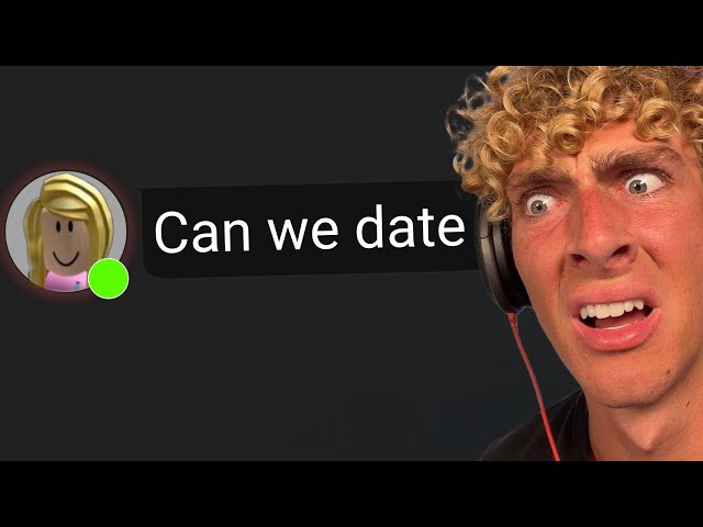 Reading My WEIRD Roblox Messages