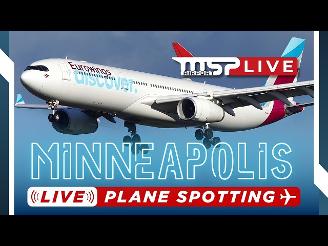 🔴 LIVE NONSTOP TWIN CITIES AIRPORT ACTION! ✈ MSP/KMSP AIRPORT ✈ 5/11/26