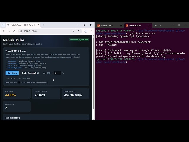 Day9:  Type-Check DOM Interactions and Event Handlers