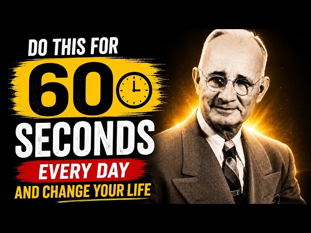 Do This for 60 Seconds Every Day and Change Your Life | Napoleon Hill