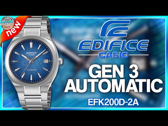 Brand New 3rd Gen Automatic From Edifice | Best One Yet? | Casio Edifice 100m Auto EFK200D-2A