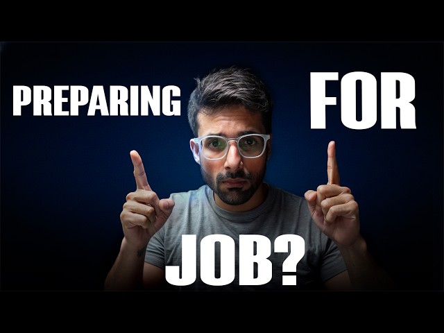 I AM 35. Watch This If You Are 17 to 27 (Job preparation)