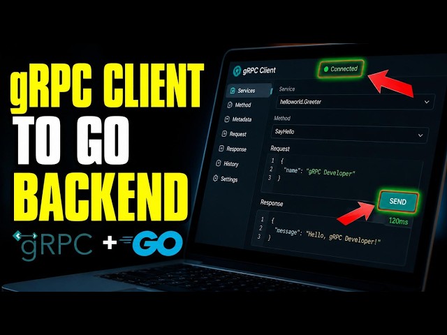 How to connect gRPC client to a Go backend service - Detailed Guide