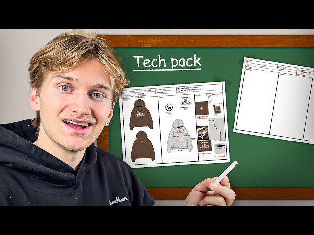 How to Make Tech Packs For Your Clothing Brand