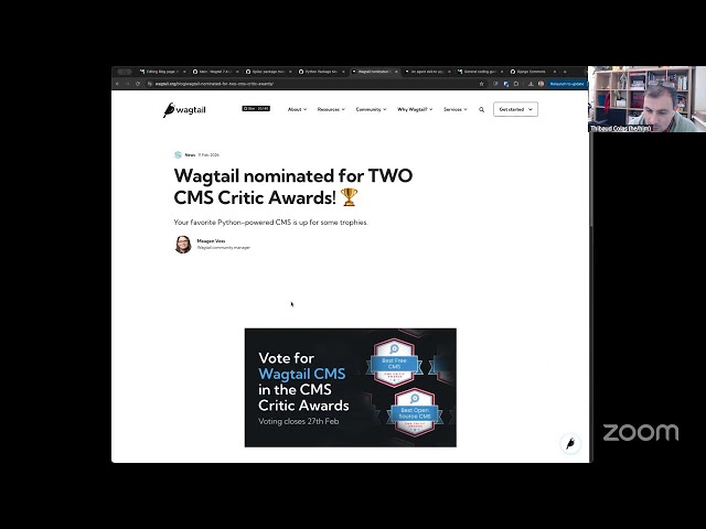 Django package maintenance guidelines - Wagtail Review