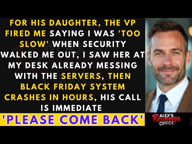 Fired For Being 'Too Slow', I Watched The VP's Daughter Destroy Everything | Corporate Revenge