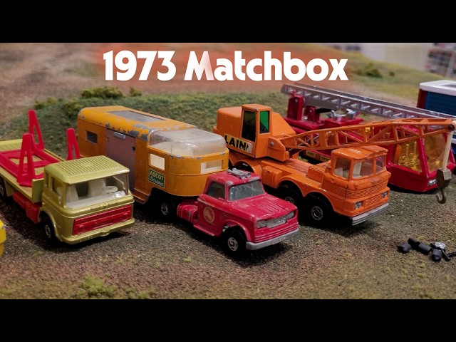 1973 Matchbox Diecast Collection - Matchbox-By-Years MBY