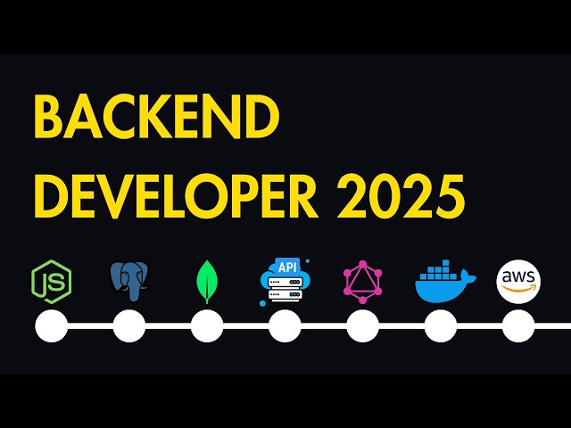 Backend Developer Roadmap 2025: The Complete Guide