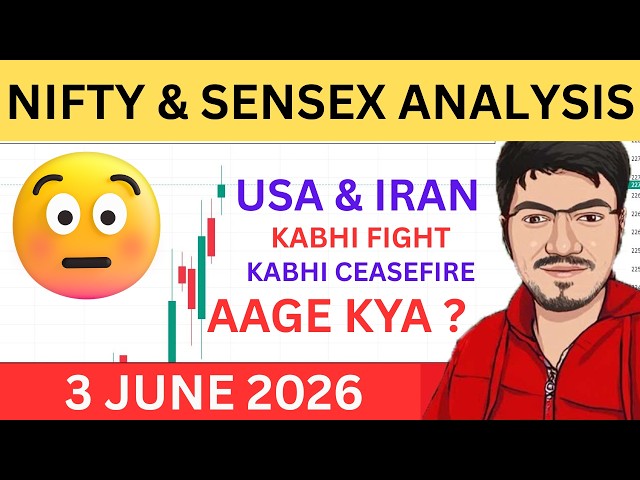 Nifty Prediction and Bank Nifty Analysis for Wednesday | 3 JUNE 2026 | Bank NIFTY Tomorrow