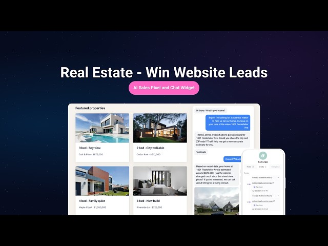 Real Estate - Convert 2-3x More Web Traffic with CloseBot