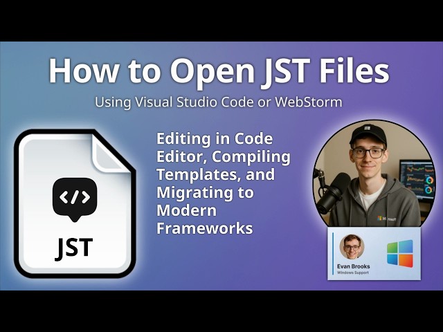 How to Open JST Files (JavaScript Template)
