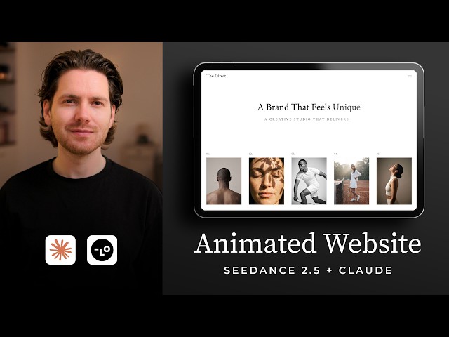 Claude Code + Seedance 2.5 for Beautiful Websites