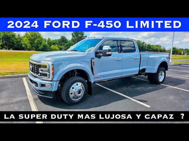 Ford F-450 Super Duty Limited Diesel 2024 - Reseña y Prueba de Manejo POV - El Mejor Camion de Ford?