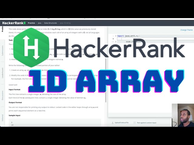 HackerRank | 1D Array | Java